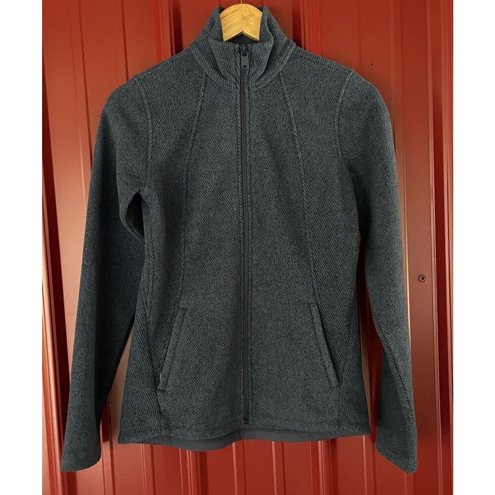 Athleta Jacket Stroll Fleece Zip Up Mock Neck Active Womens Size XXS